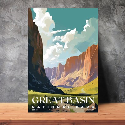 Great Basin National Park Poster, Travel Art, Office Poster, Home Decor | S3 - image3
